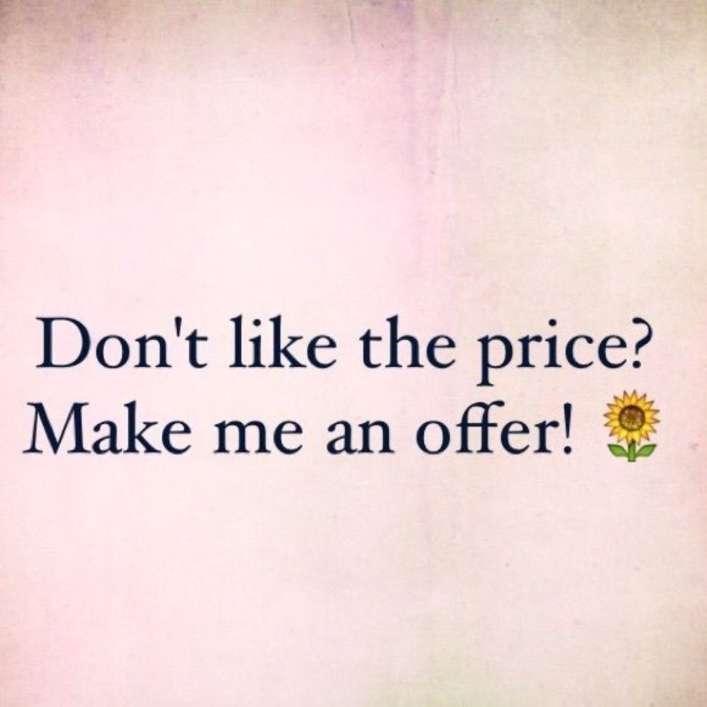 OPEN TO ALL REASONABLE OFFERS!